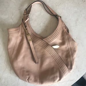 OrYany leather large shoulder bag purse blush